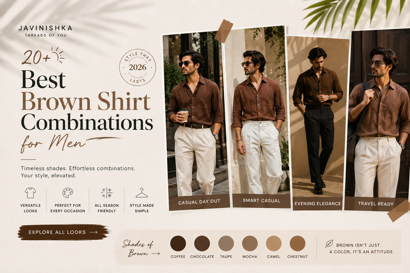 20+ Best Brown Shirt Combinations for Men (2026)