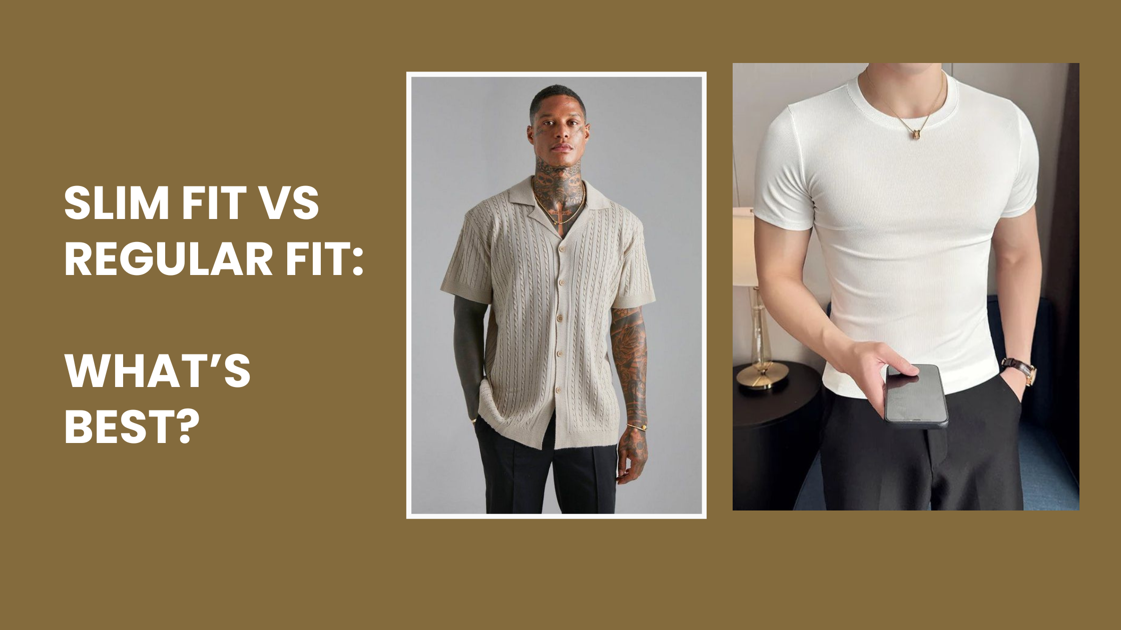 fitted dress shirt vs slim The Difference Between a Slim and Regular Fit Shirt