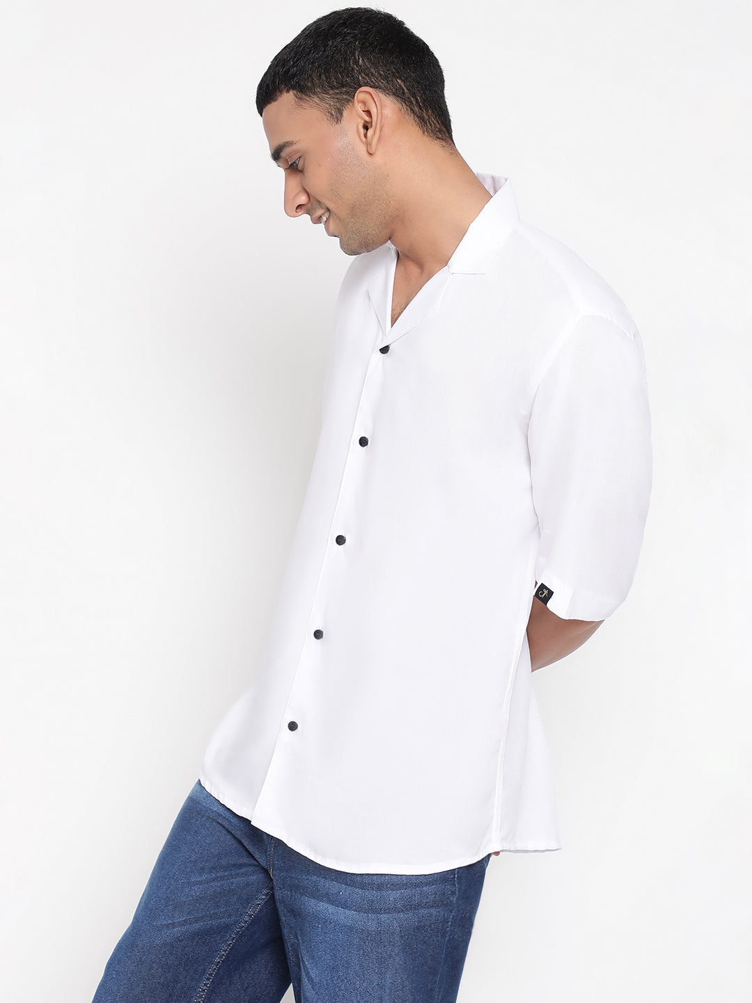 Oversized Cuban Collar Unisex Rayon Shirt