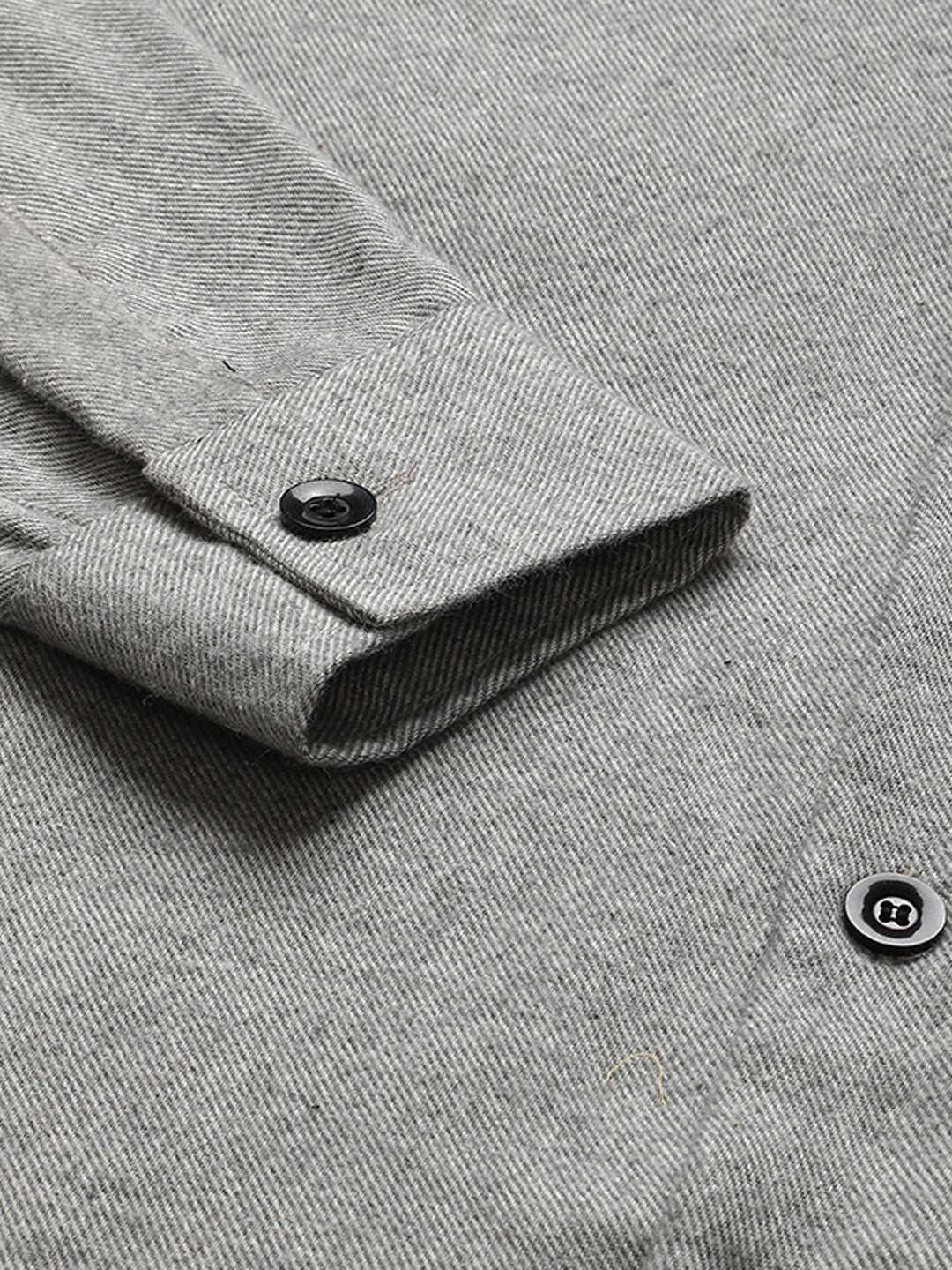 Flannel Double Kangaroo Pocket Oversized Unisex Shacket