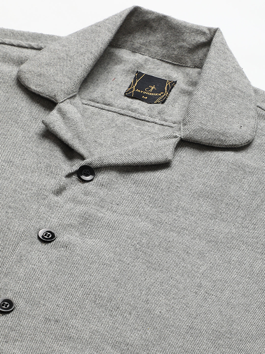 Flannel Double Kangaroo Pocket Oversized Unisex Shacket