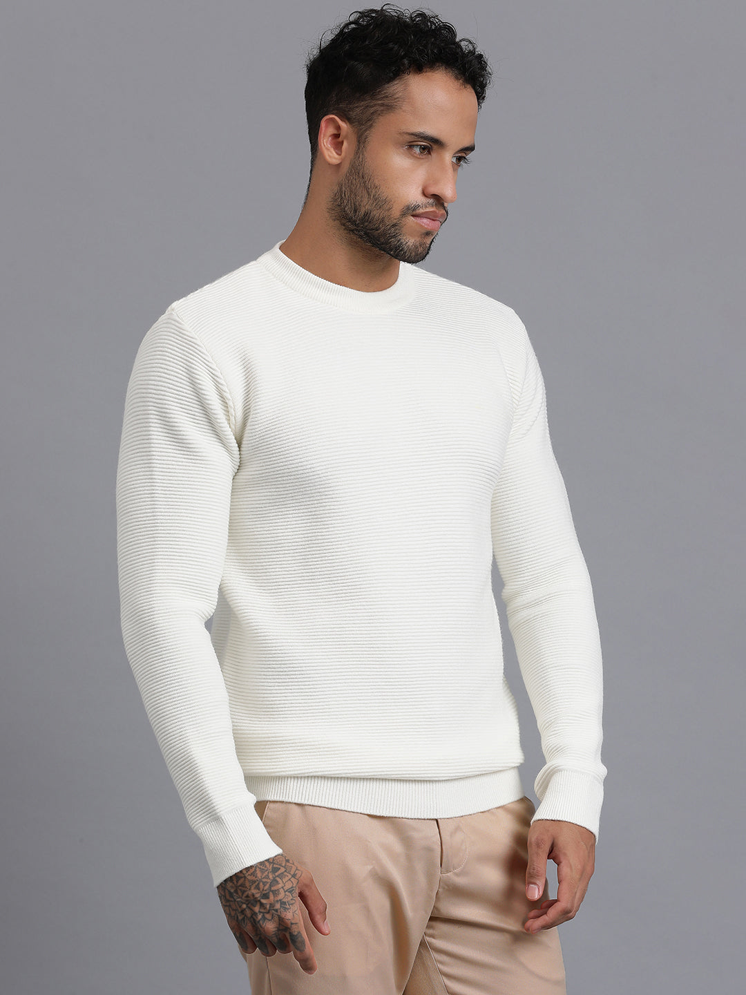 Luxury Knitted Unisex Wool Sweater