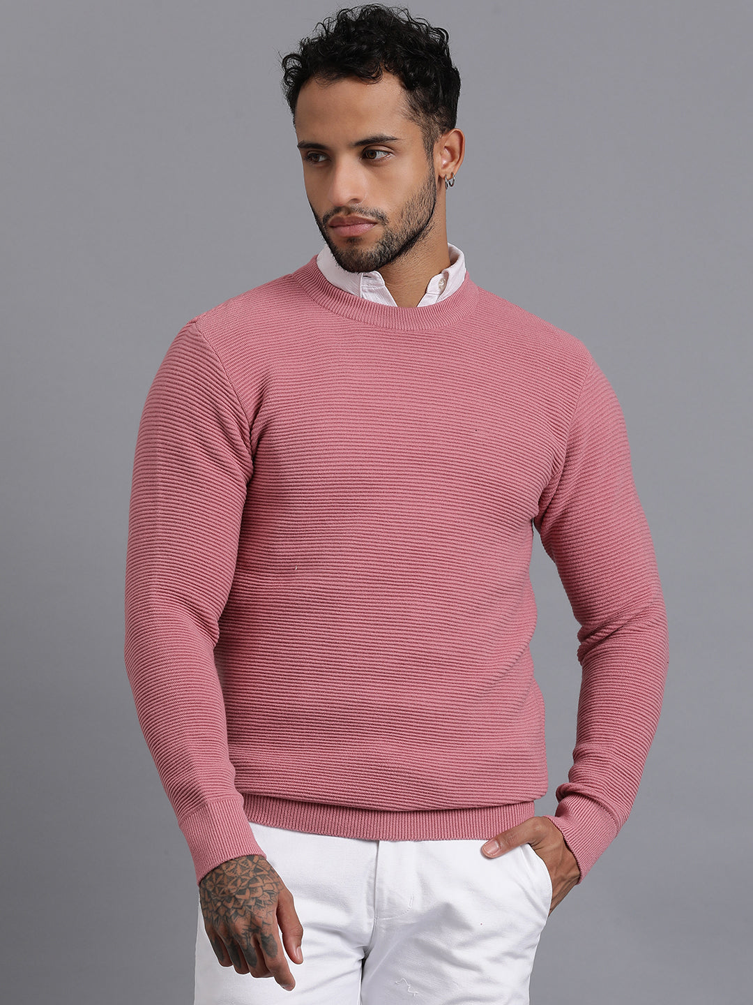 Luxury Knitted Unisex Wool Sweater