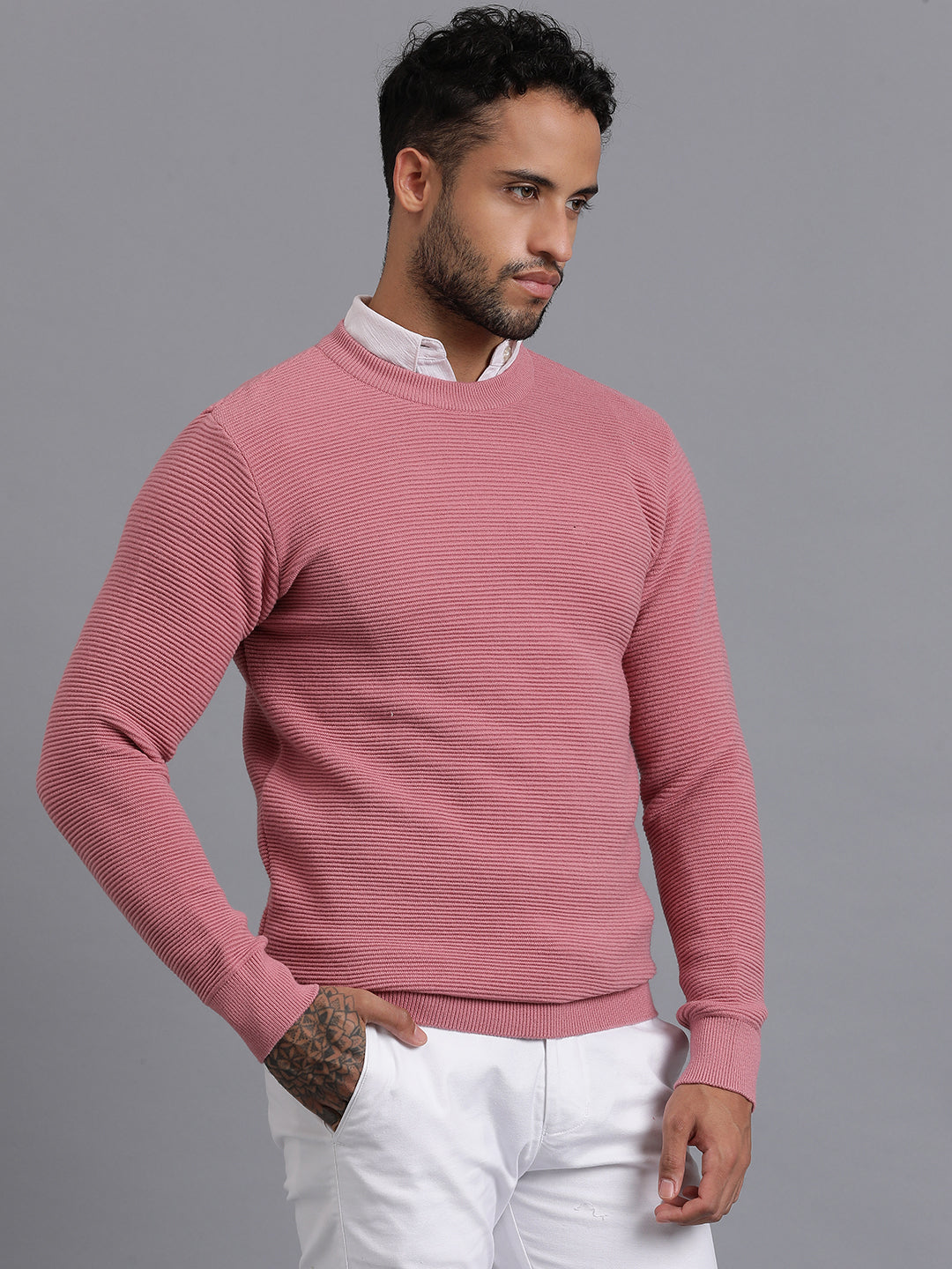 Luxury Knitted Unisex Wool Sweater