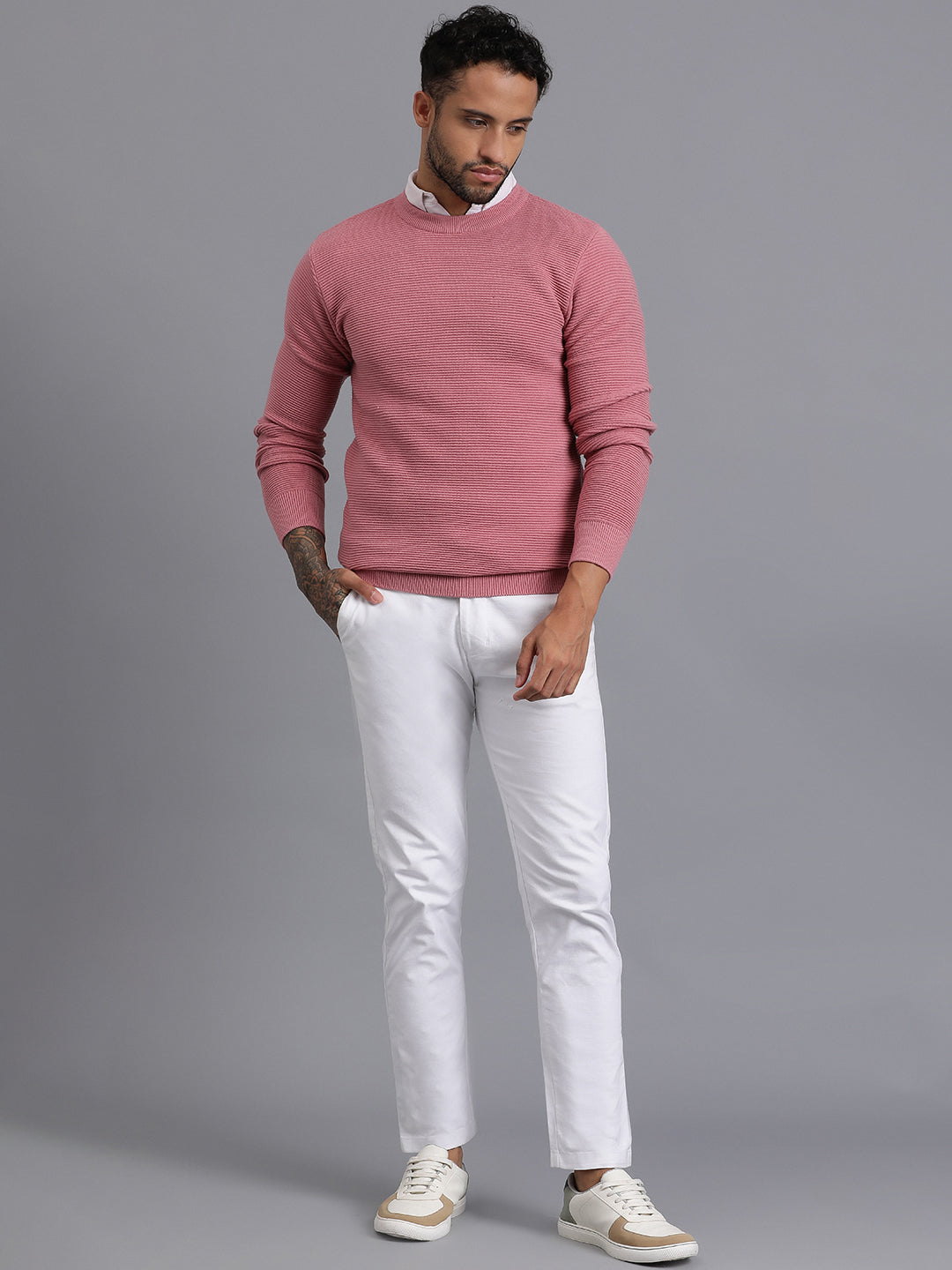 Luxury Knitted Unisex Wool Sweater