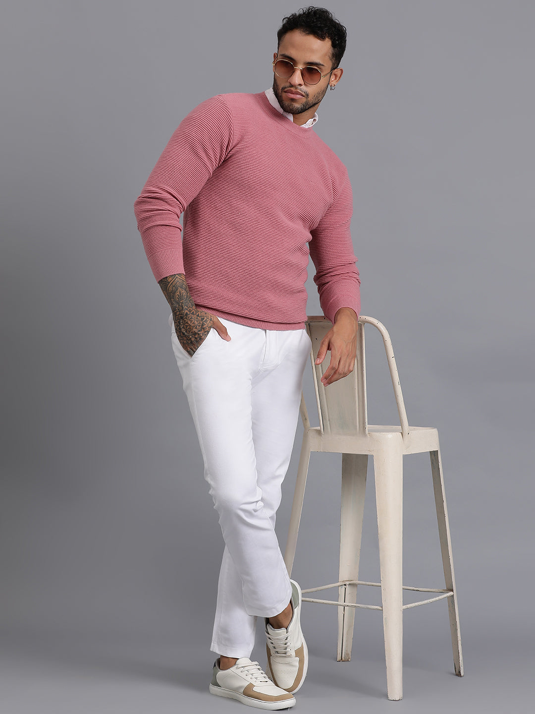Luxury Knitted Unisex Wool Sweater
