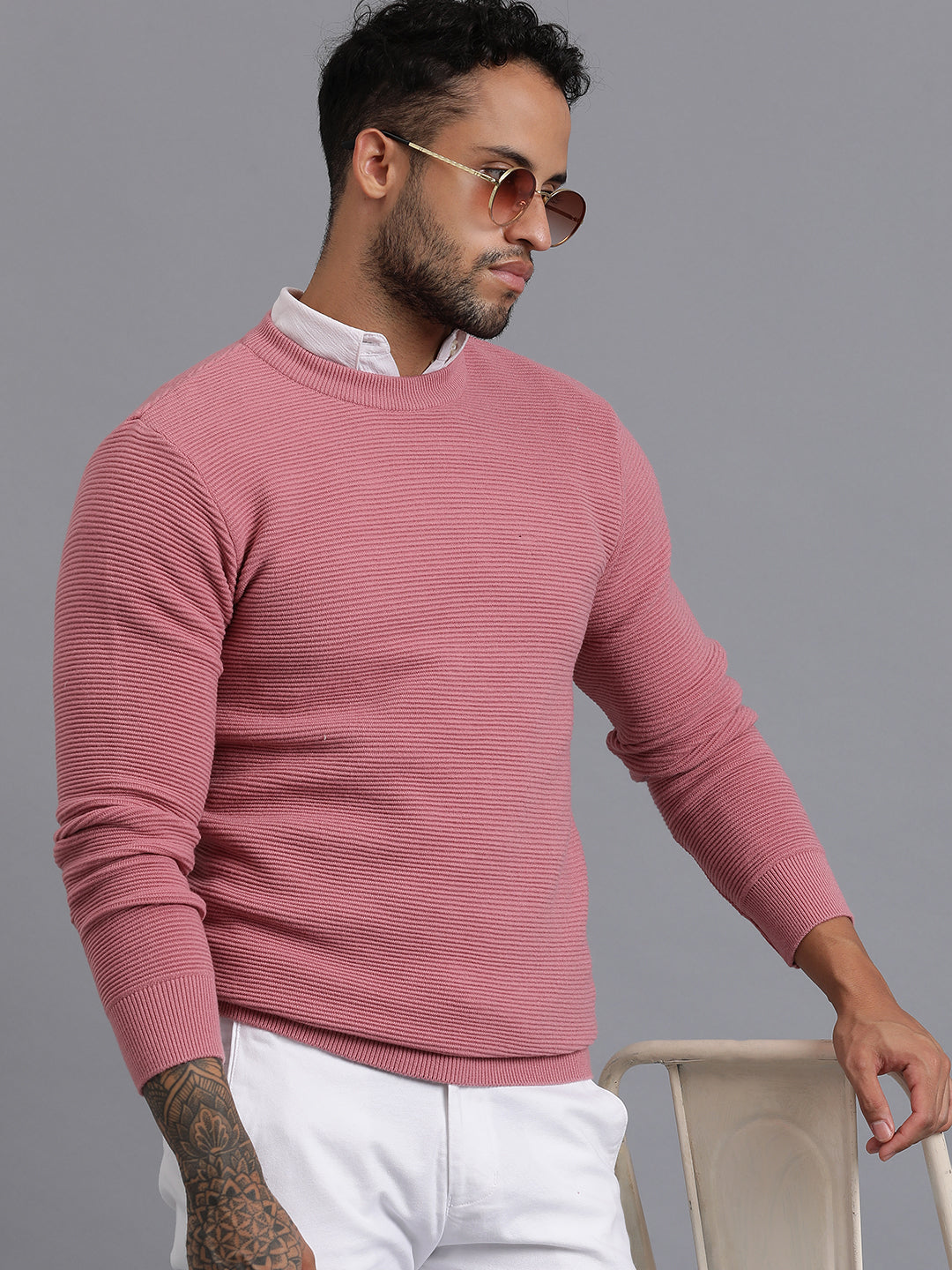 Luxury Knitted Unisex Wool Sweater