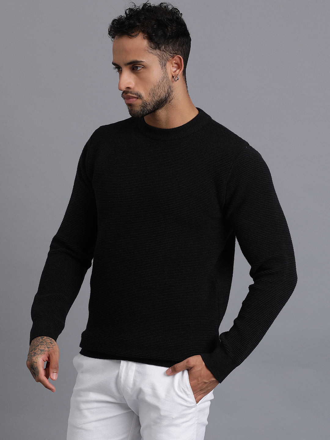 Luxury Knitted Unisex Wool Sweater