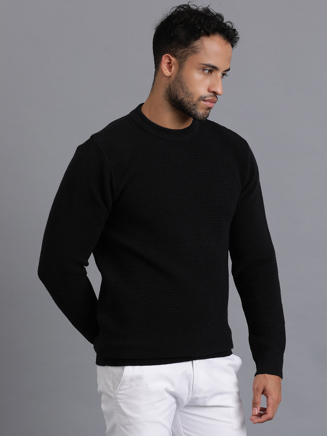 Luxury Knitted Unisex Wool Sweater