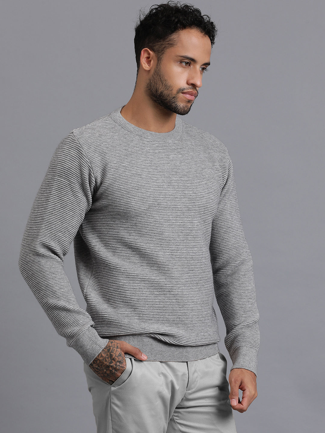 Luxury Knitted Unisex Wool Sweater