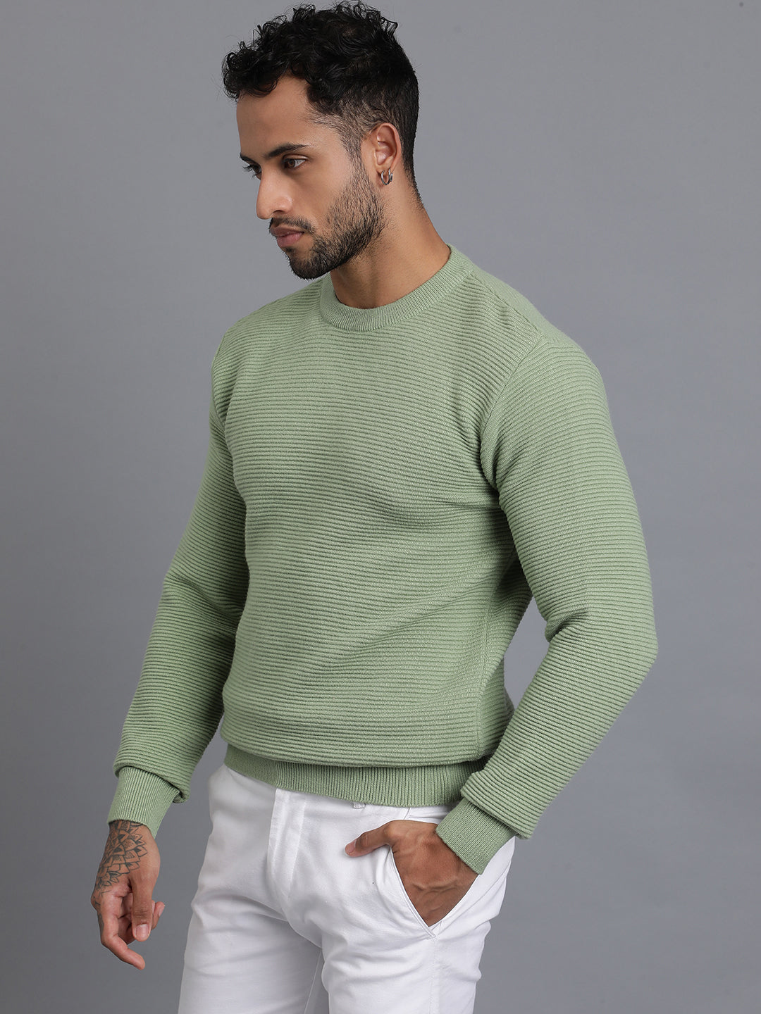 Luxury Knitted Unisex Wool Sweater