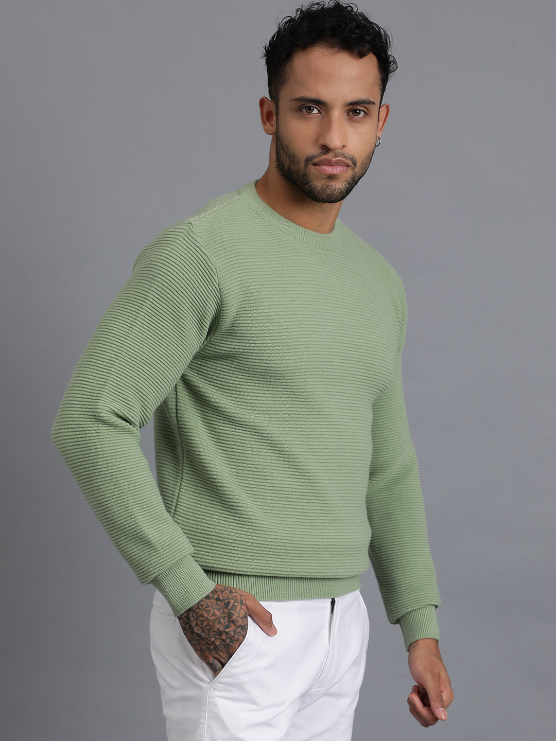 Luxury Knitted Unisex Wool Sweater