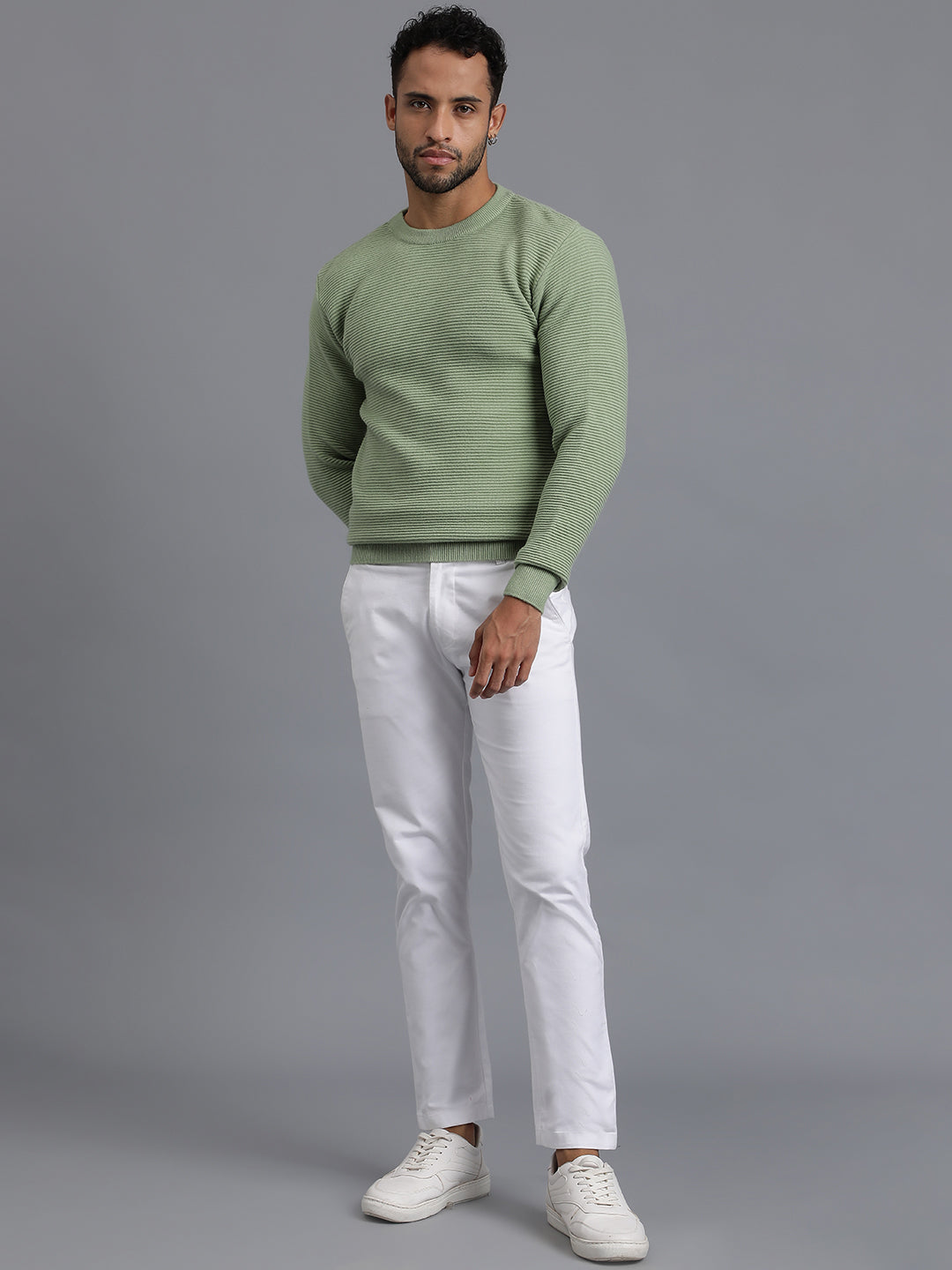 Luxury Knitted Unisex Wool Sweater