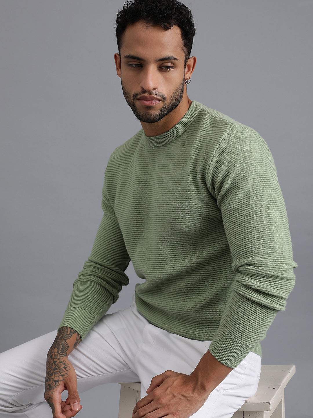 Luxury Knitted Unisex Wool Sweater