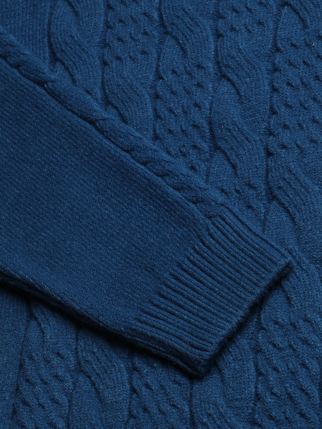 Heavy Cable Knitted Unisex Wool Unisex Sweater