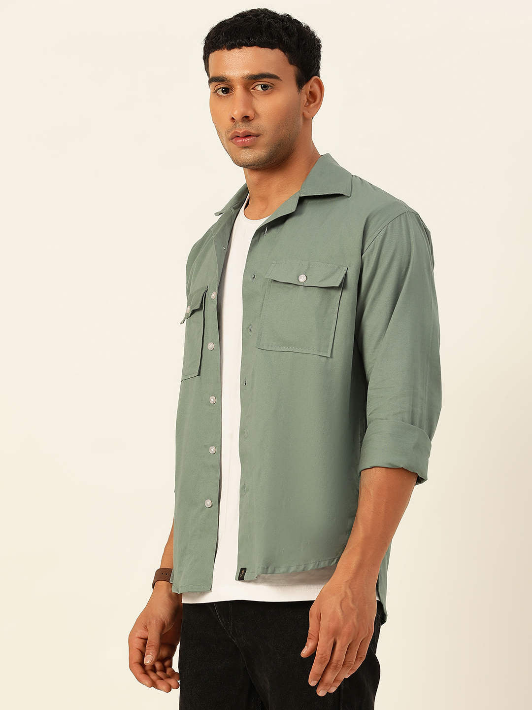 Premium Cargo Regular Fit Unisex Cotton Overshirt