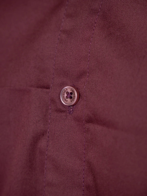 Cotton Poplin French Cuff Shirt