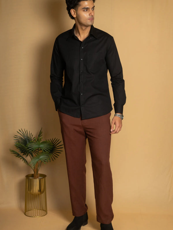 Cotton Poplin Oxford Shirt