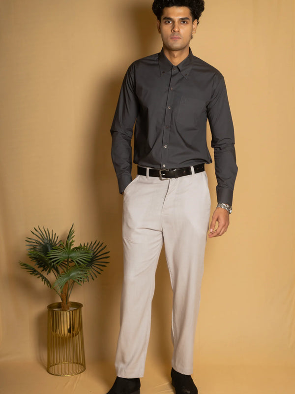 Cotton Poplin Oxford Shirt