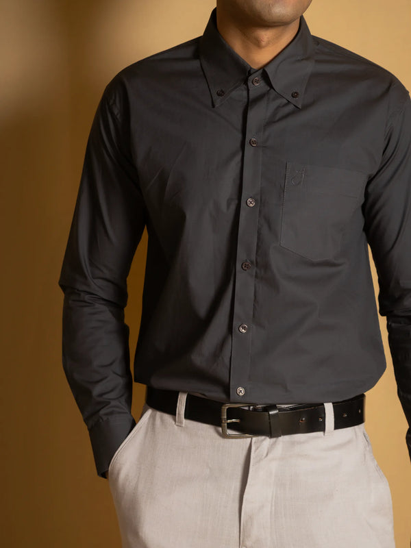 Cotton Poplin Oxford Shirt