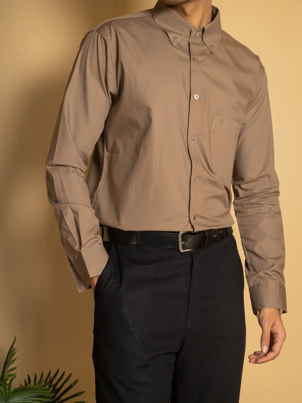 Cotton Poplin Oxford Shirt