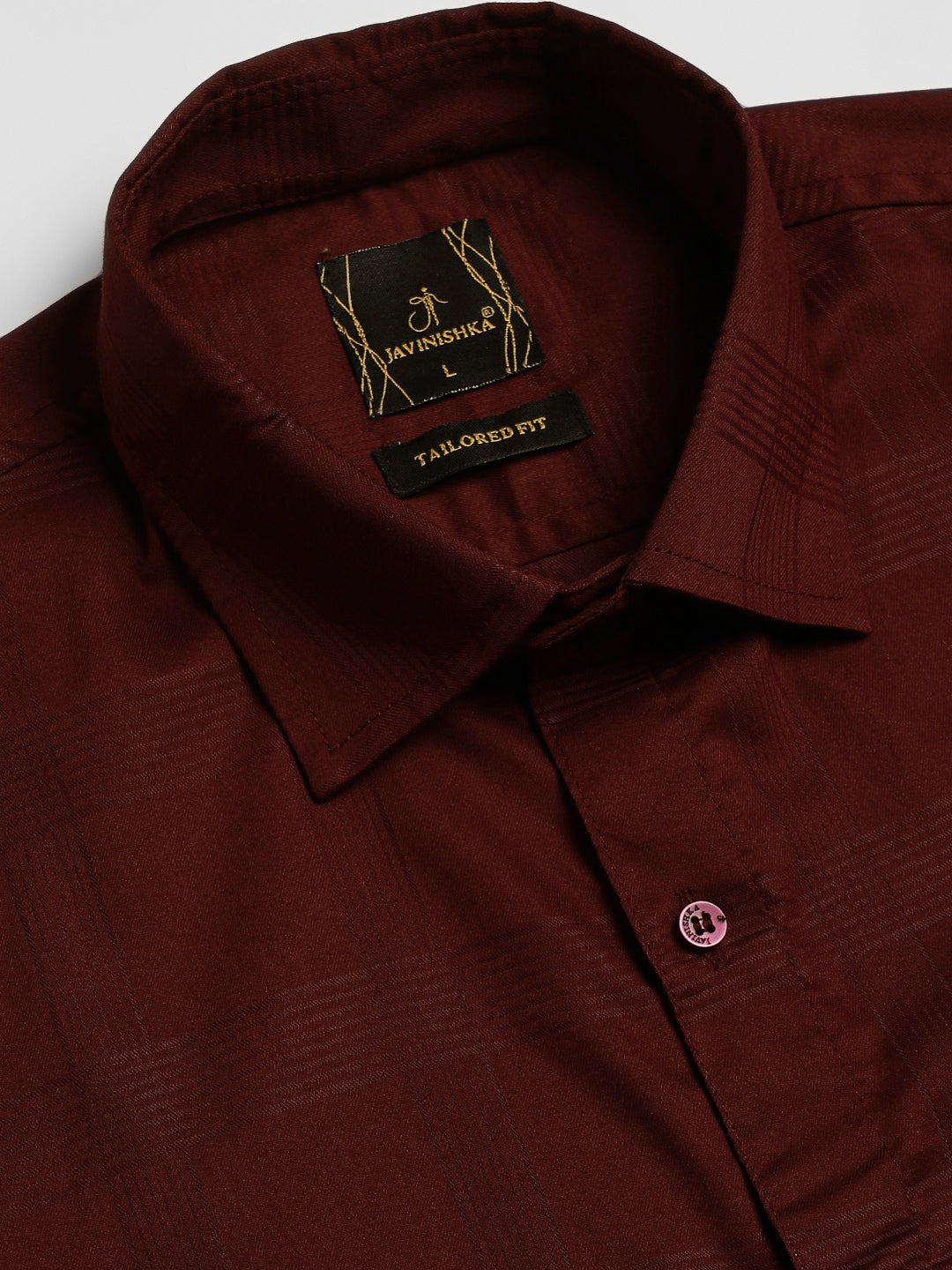 Checkered Egyptian Lycra Giza Cotton Formal Shirt