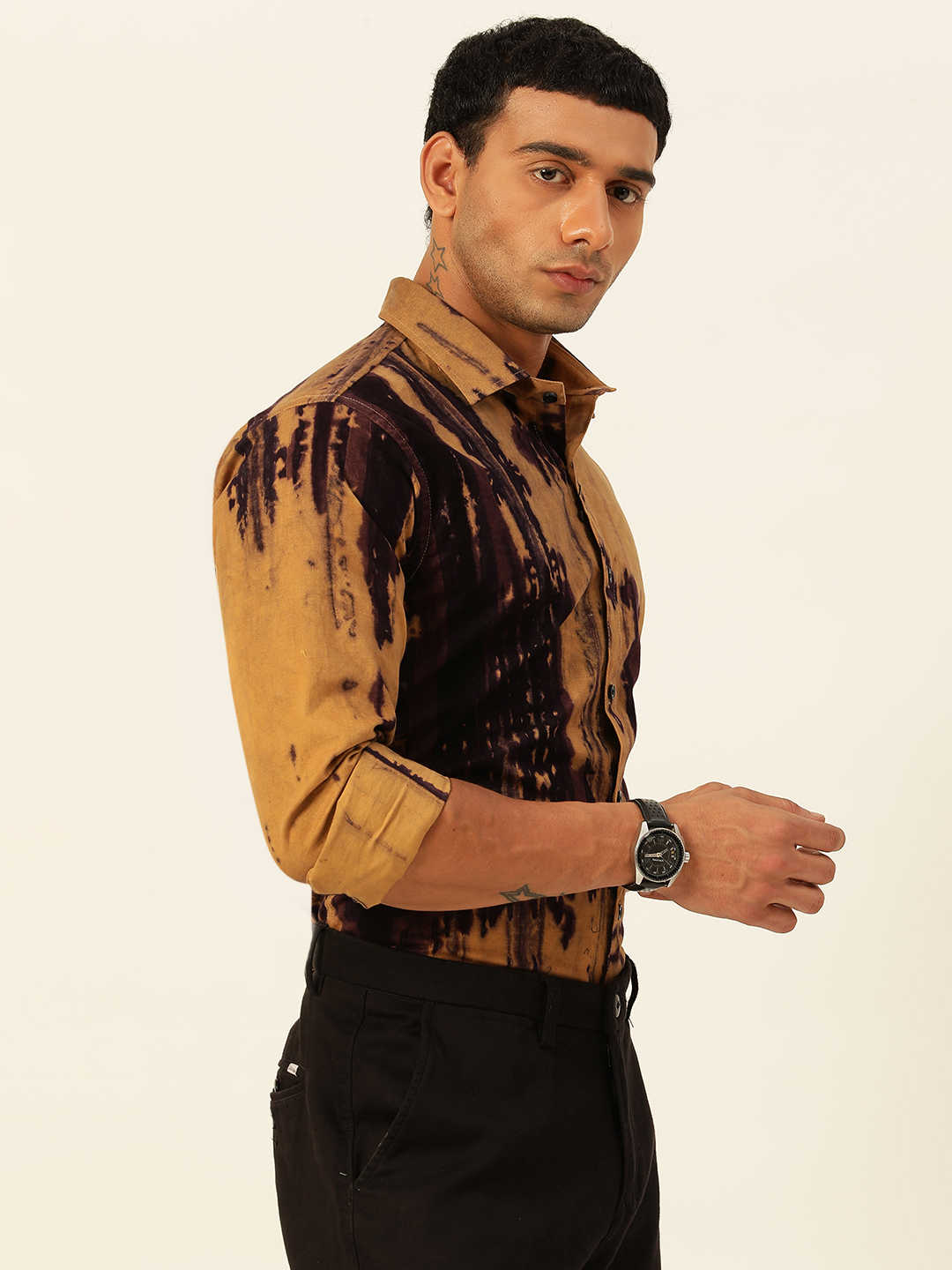 Designer Hand Dyed Cargo Shirt