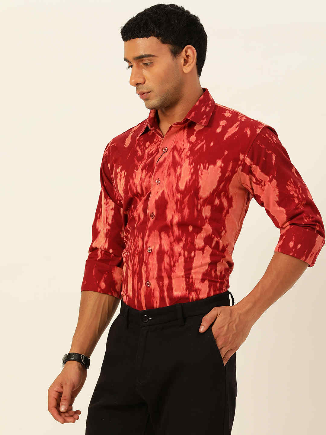 Designer Hand Dyed Cargo Shirt