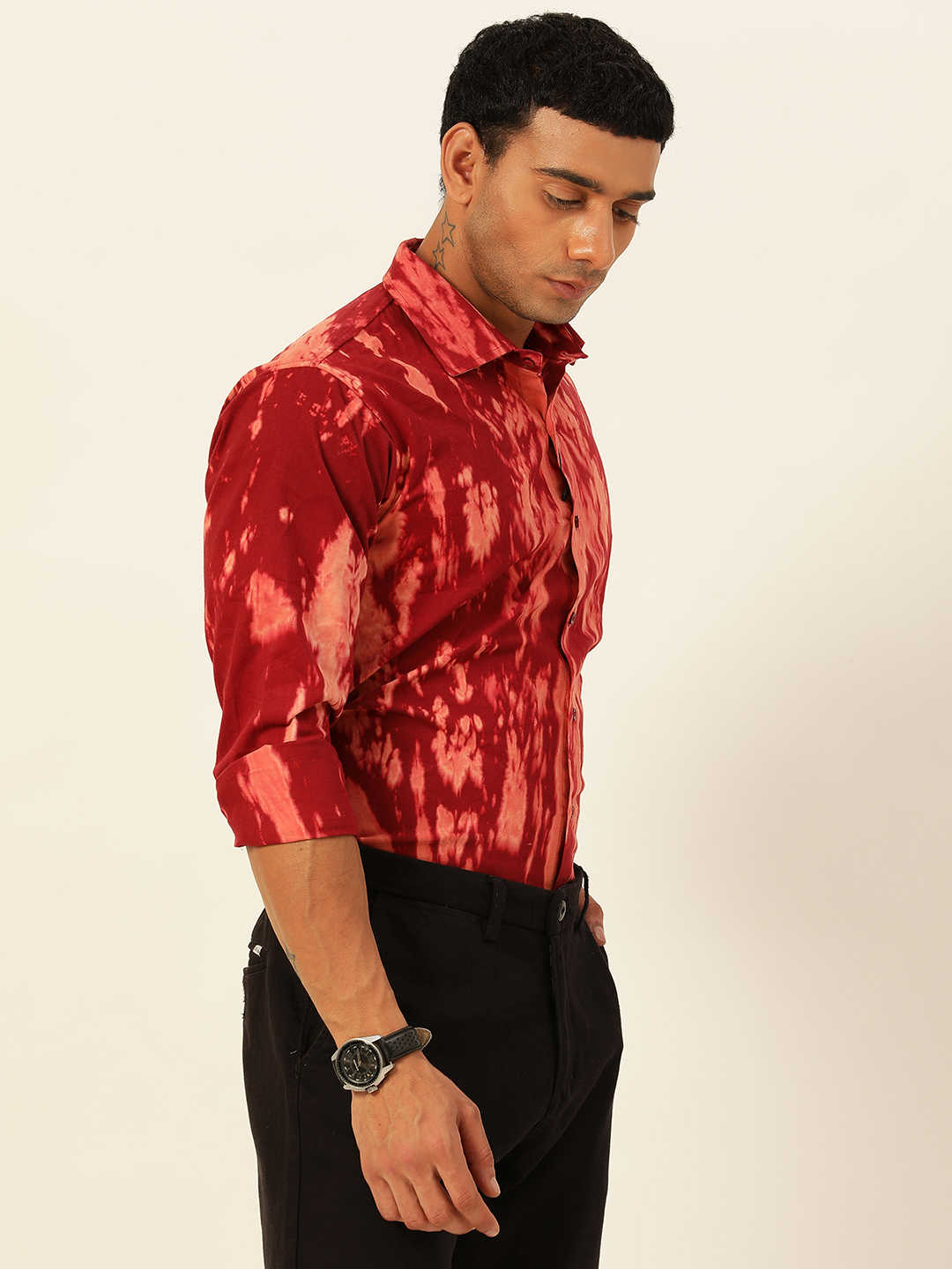 Designer Hand Dyed Cargo Shirt