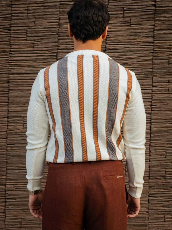 Striped Knitted Sweater