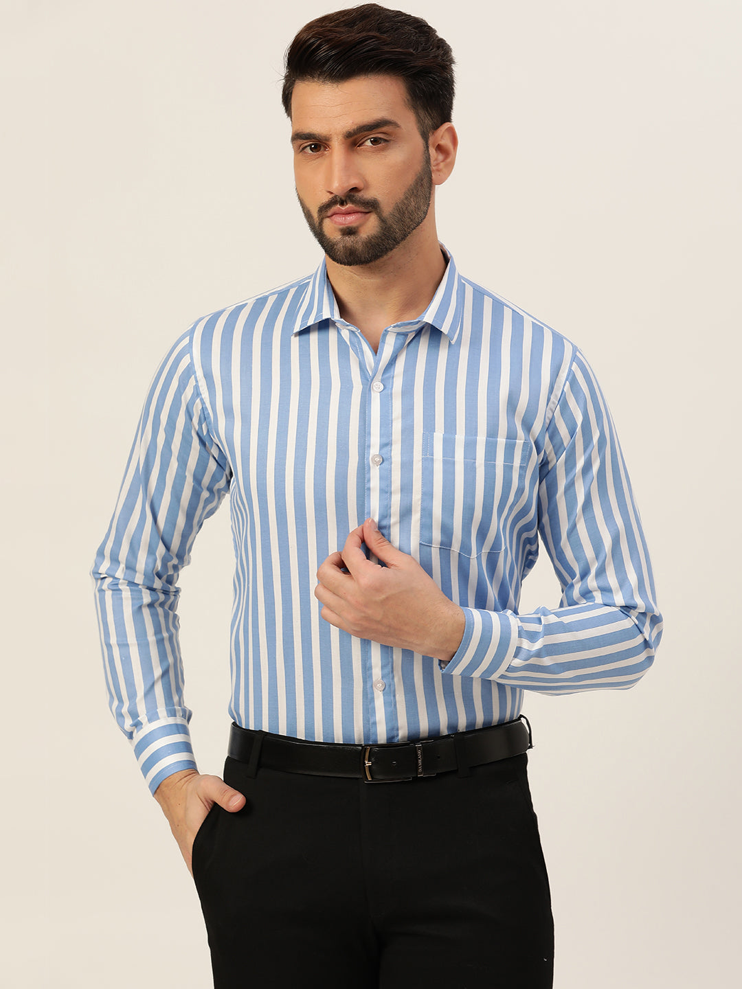 Striped Men Formal Shirt