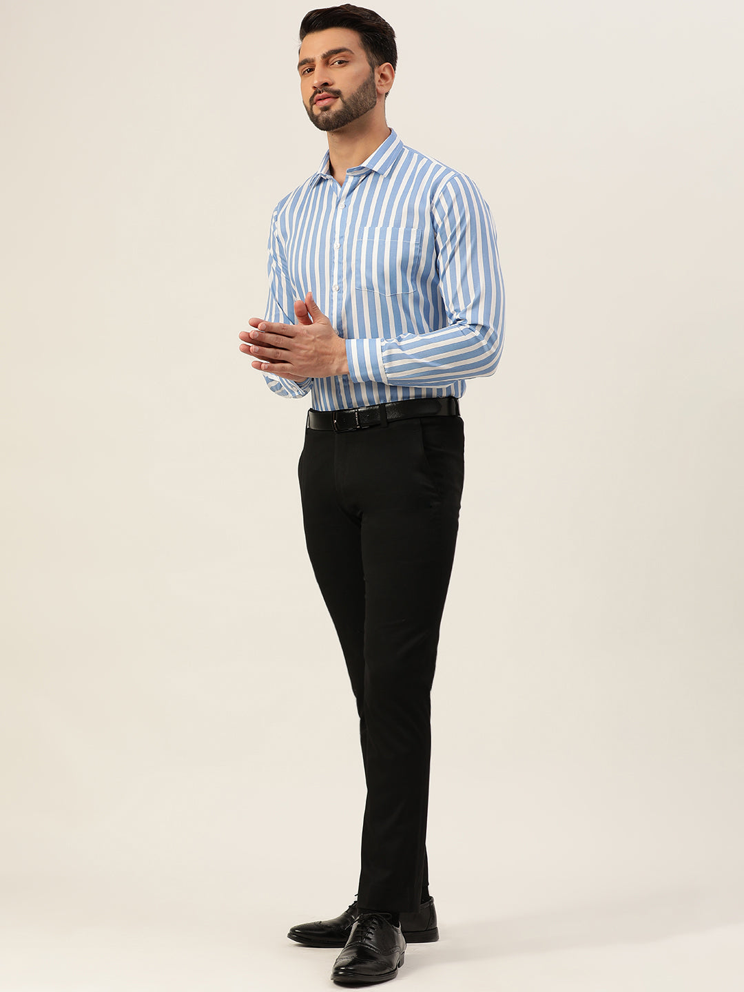Striped Men Formal Shirt