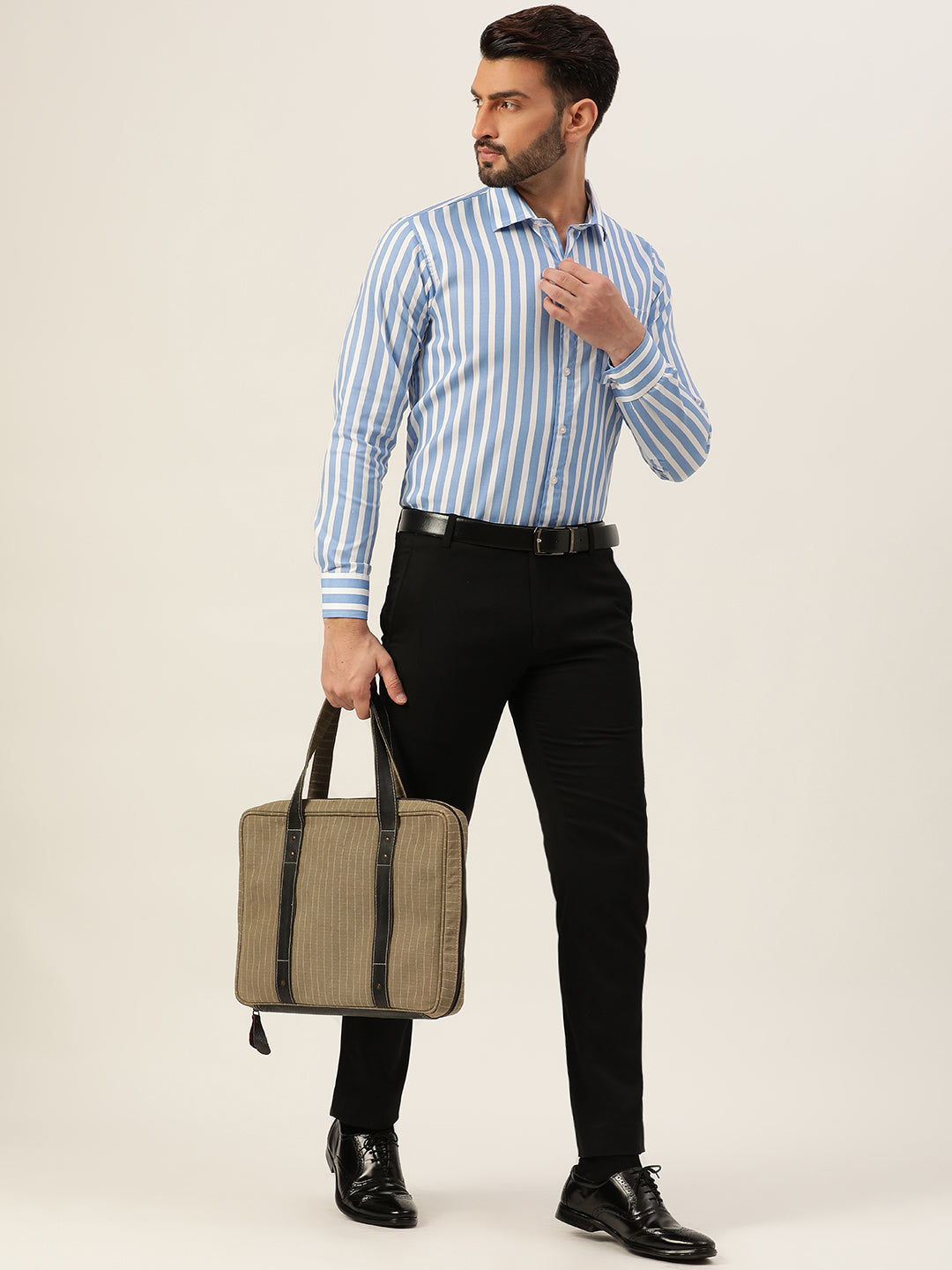 Striped Men Formal Shirt