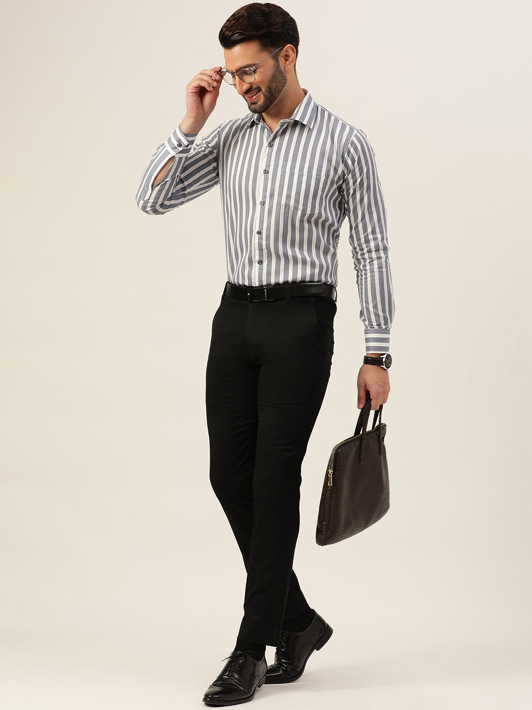 Striped Men Formal Shirt