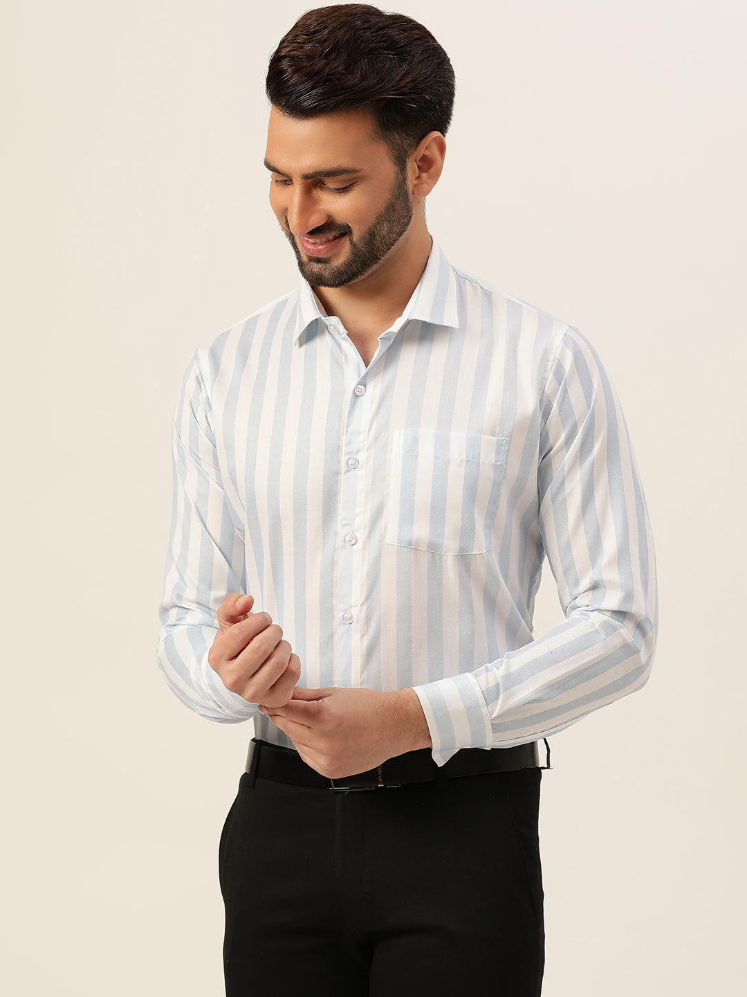 Striped Men Formal Shirt