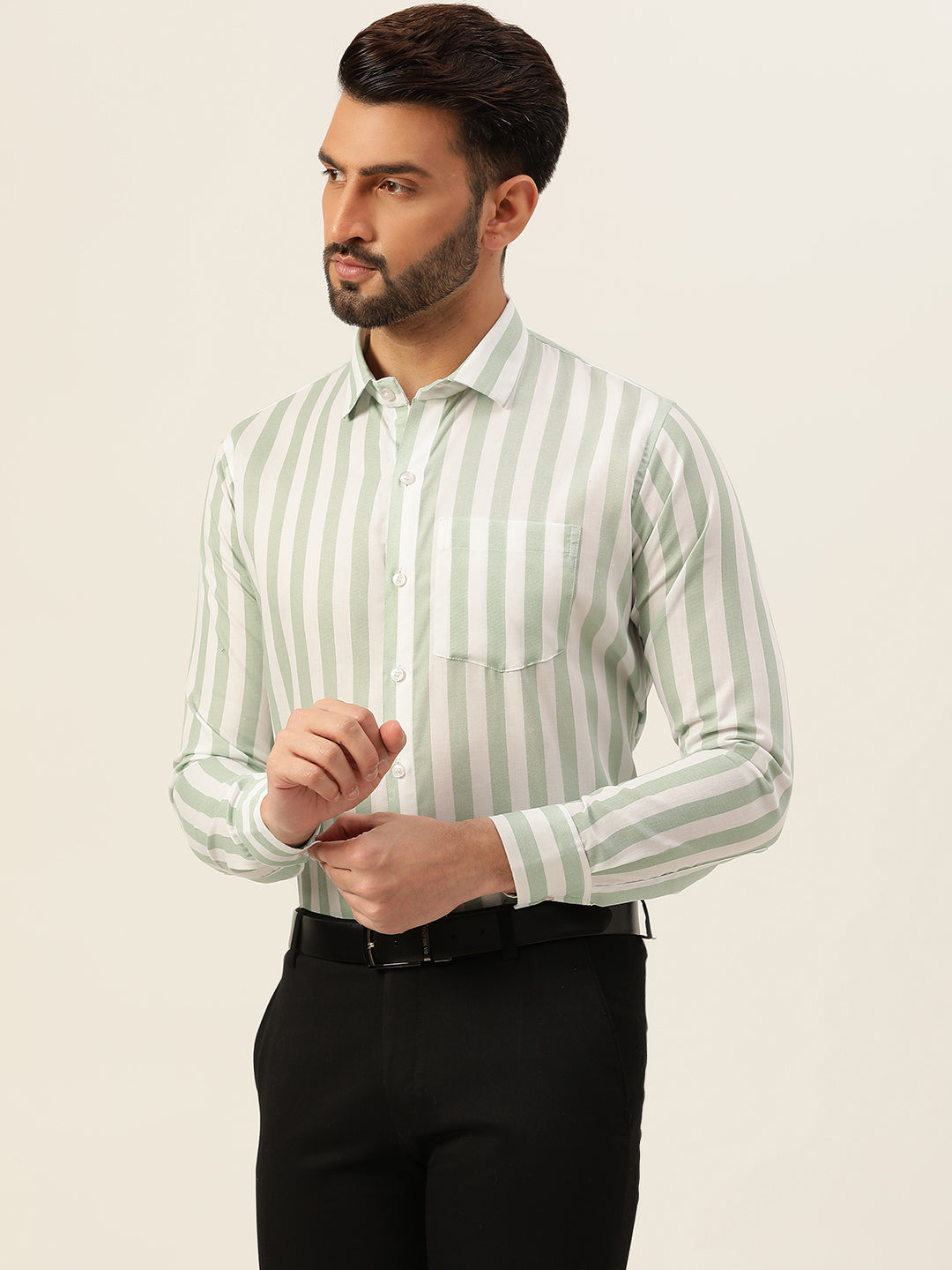 Striped Men Formal Shirt