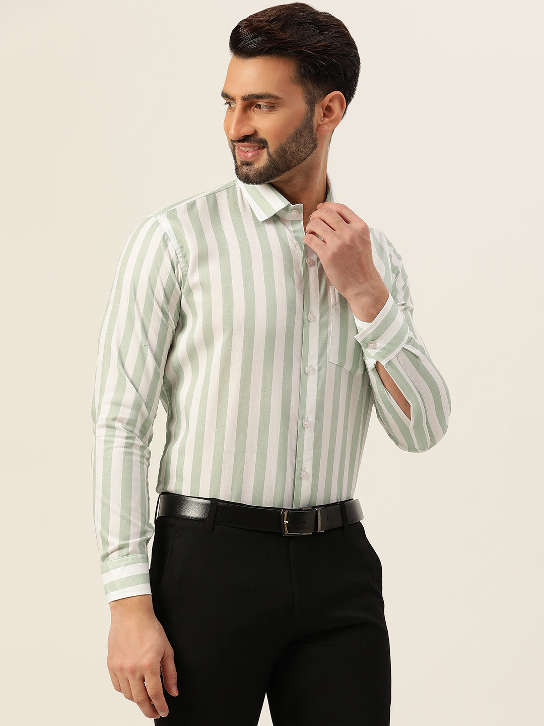 Striped Men Formal Shirt
