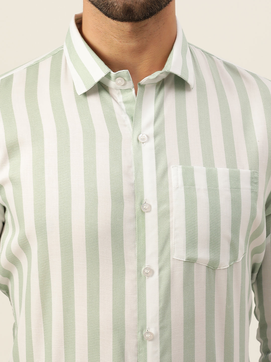 Striped Men Formal Shirt