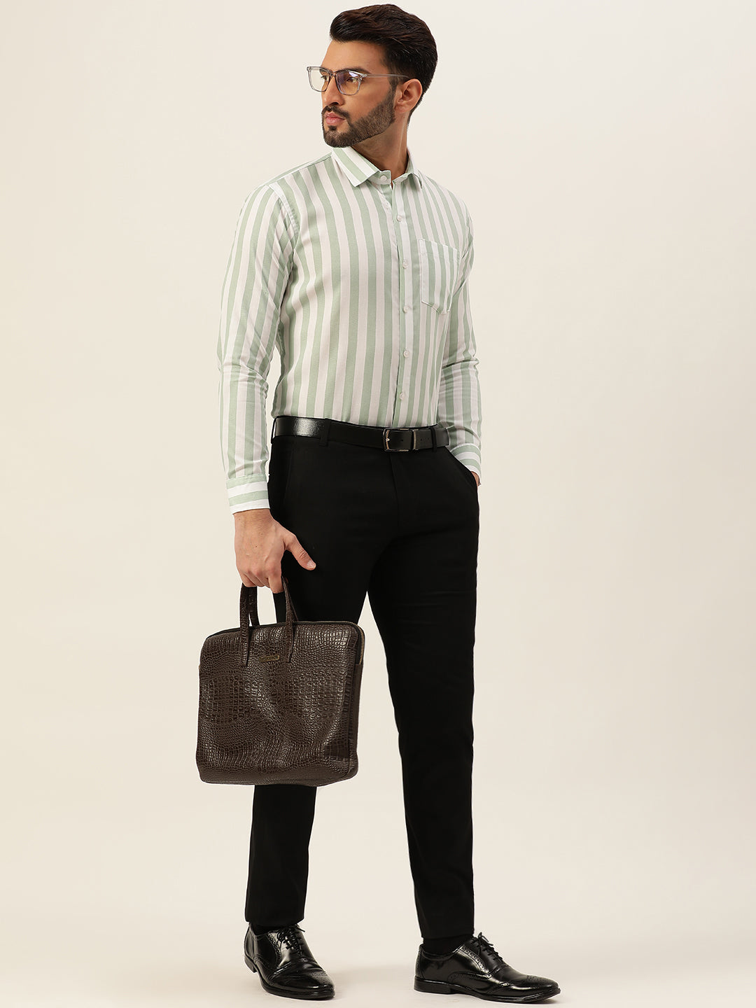 Striped Men Formal Shirt