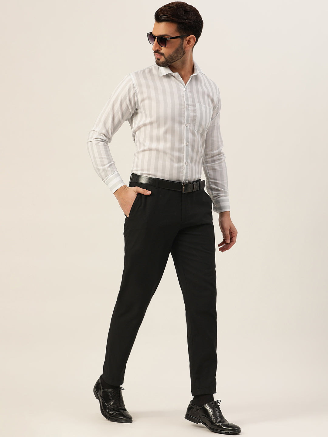 Striped Men Formal Shirt