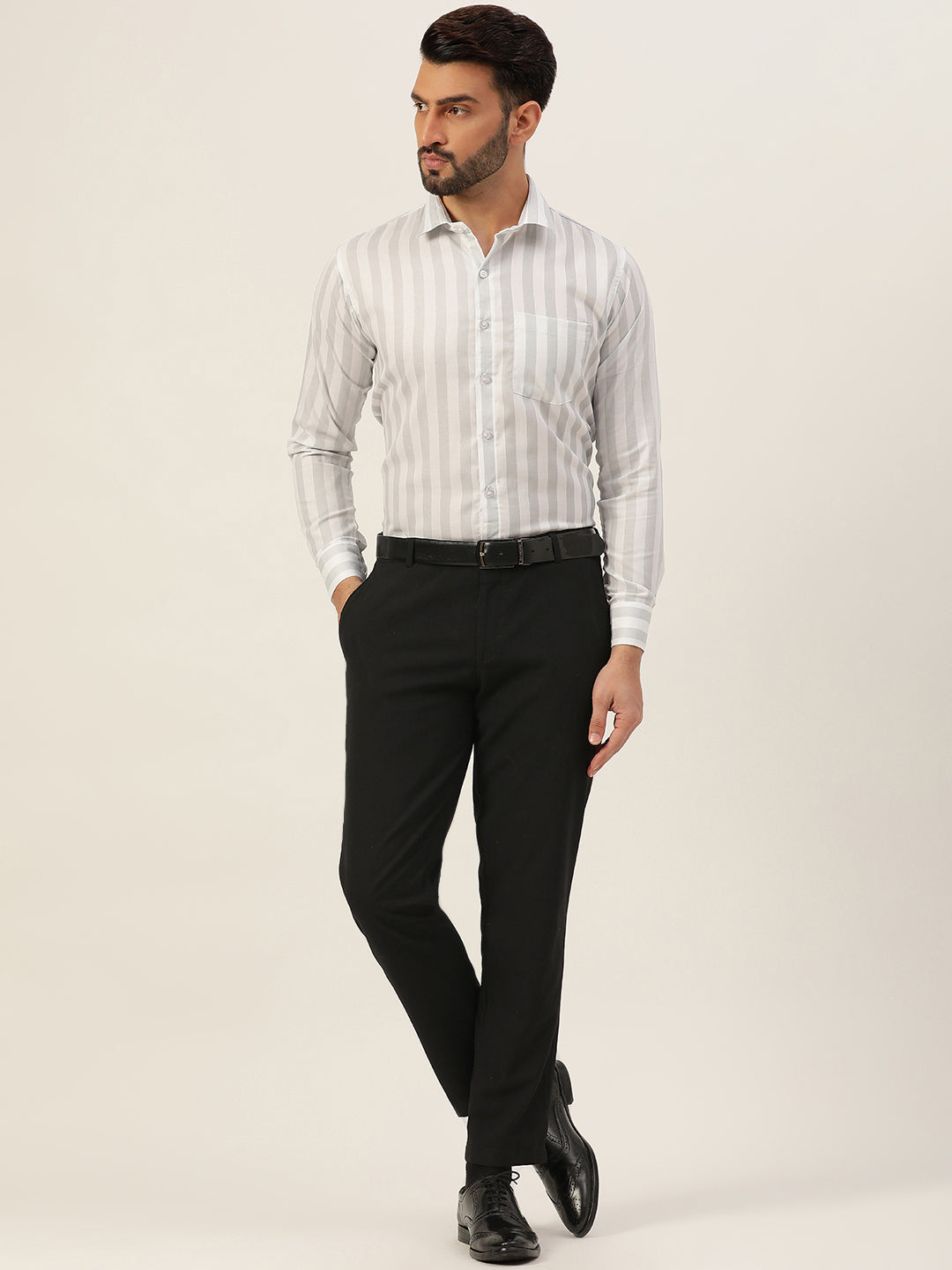 Striped Men Formal Shirt
