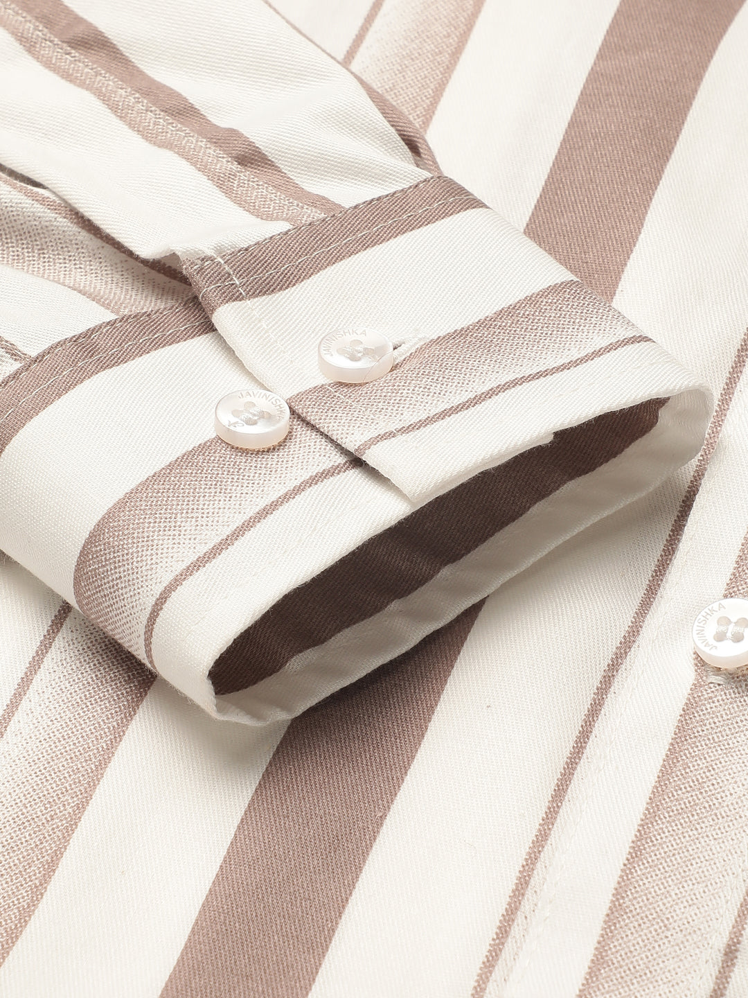 Dual Striped Men Formal Shirt