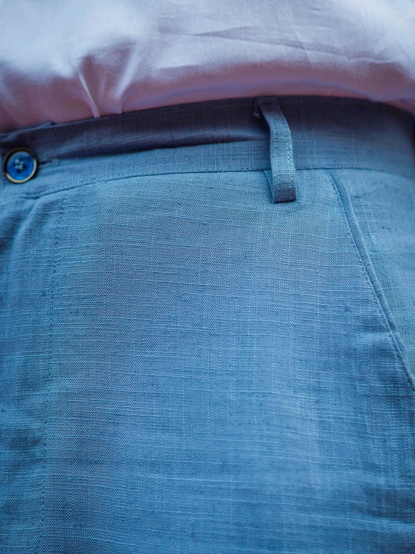 Linen High-Waist Korean Fit Pants