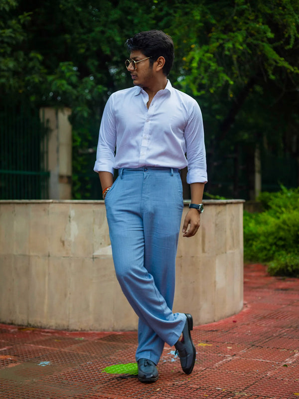 Linen High-Waist Korean Fit Pants
