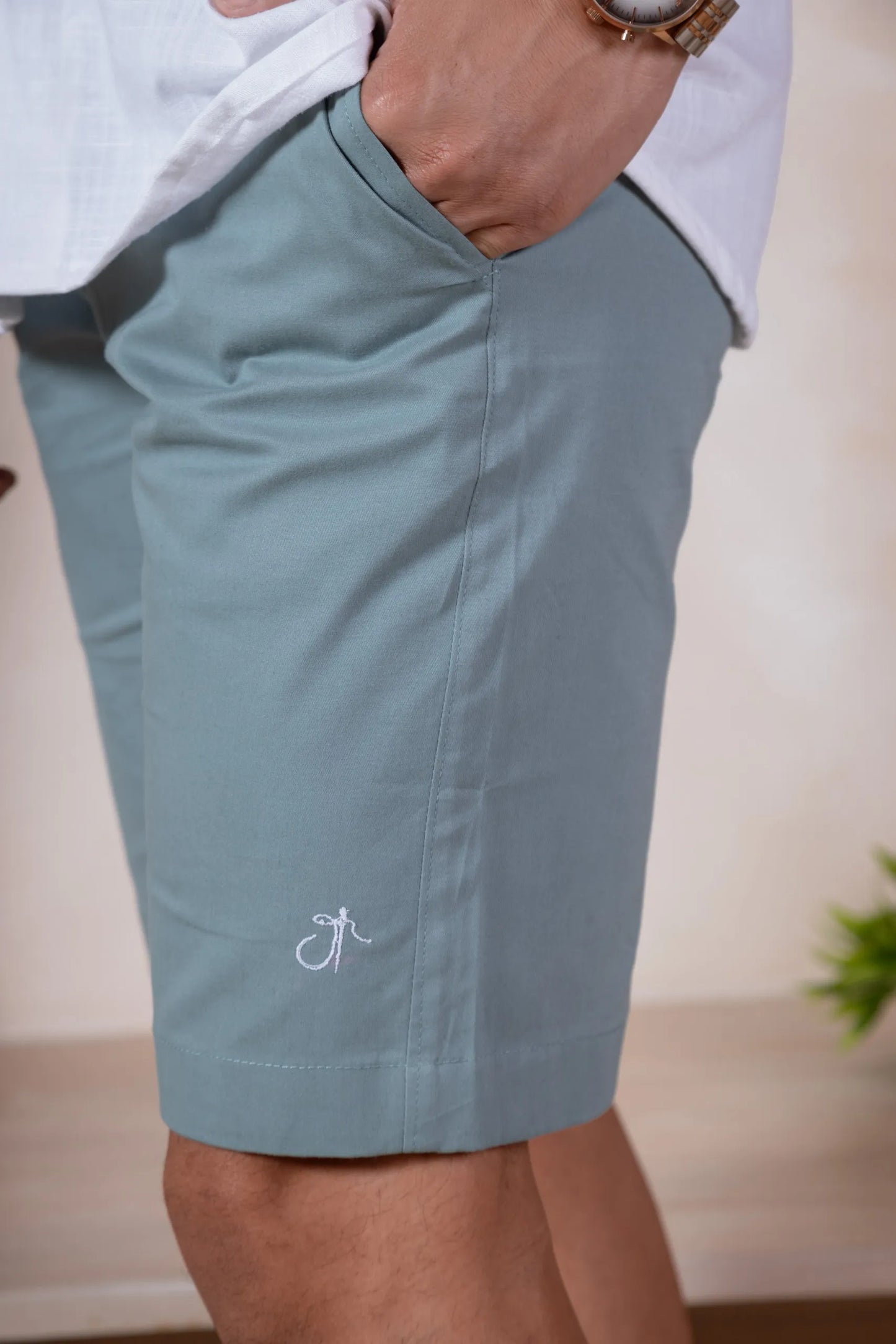 Men Relaxed Fit Chino Shorts