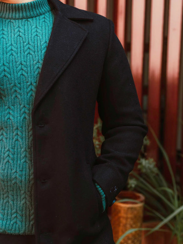 Men Ankle Length Long Trench Coat