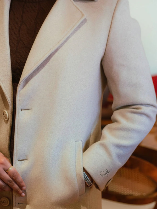 Men Ankle Length Long Trench Coat