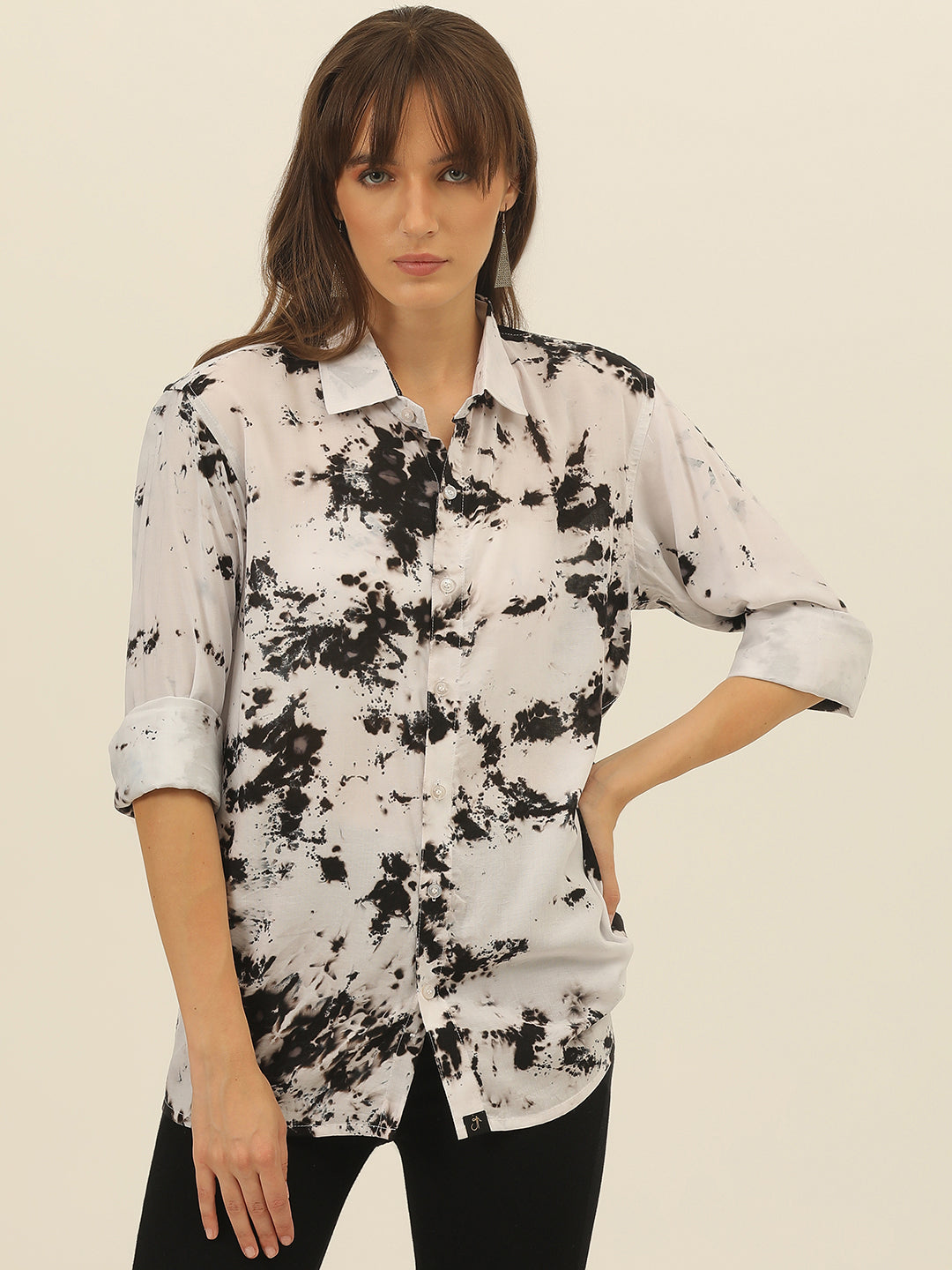 Sustainable Hand Tie Dye Women Shirt