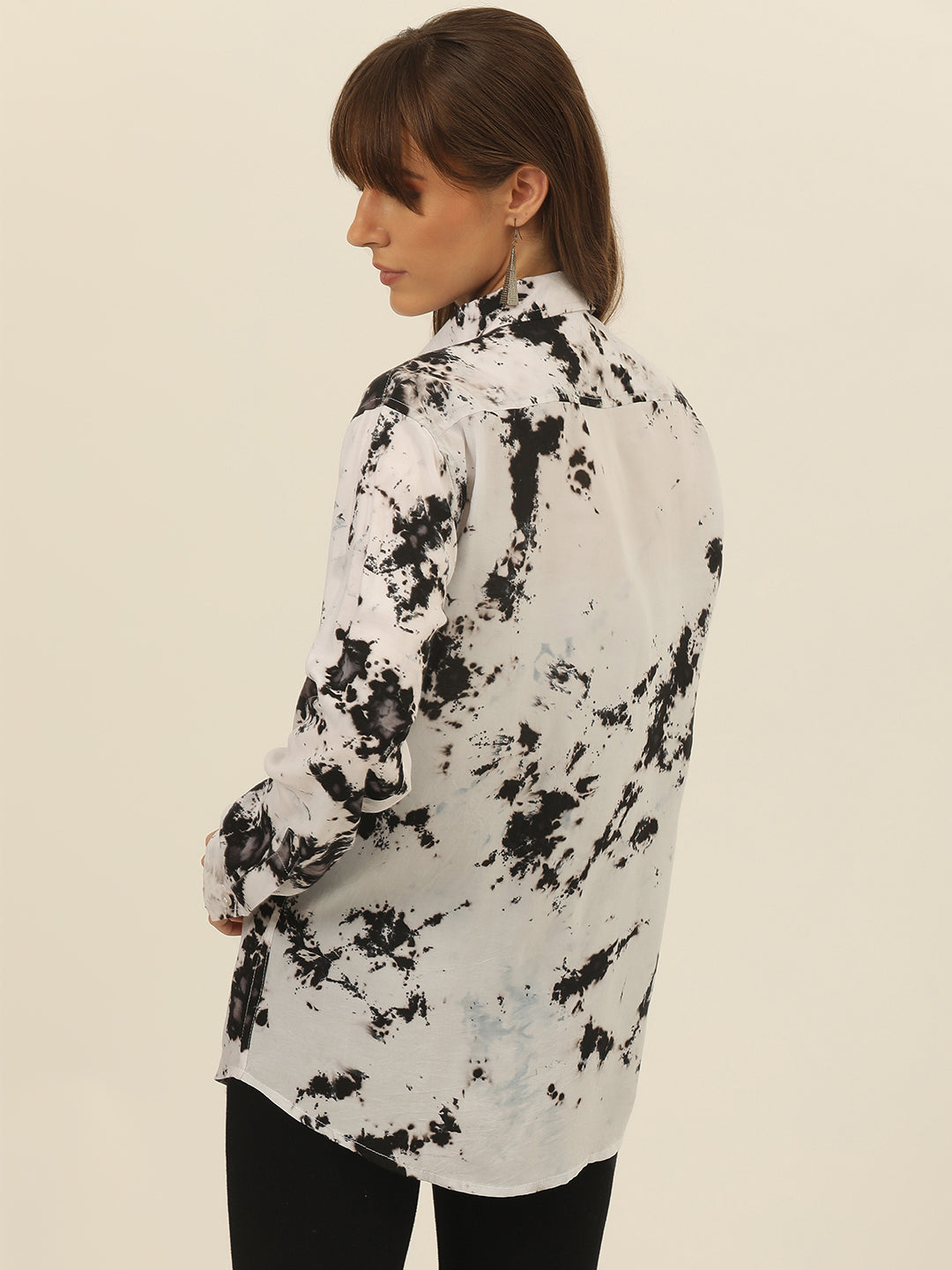 Sustainable Hand Tie Dye Women Shirt