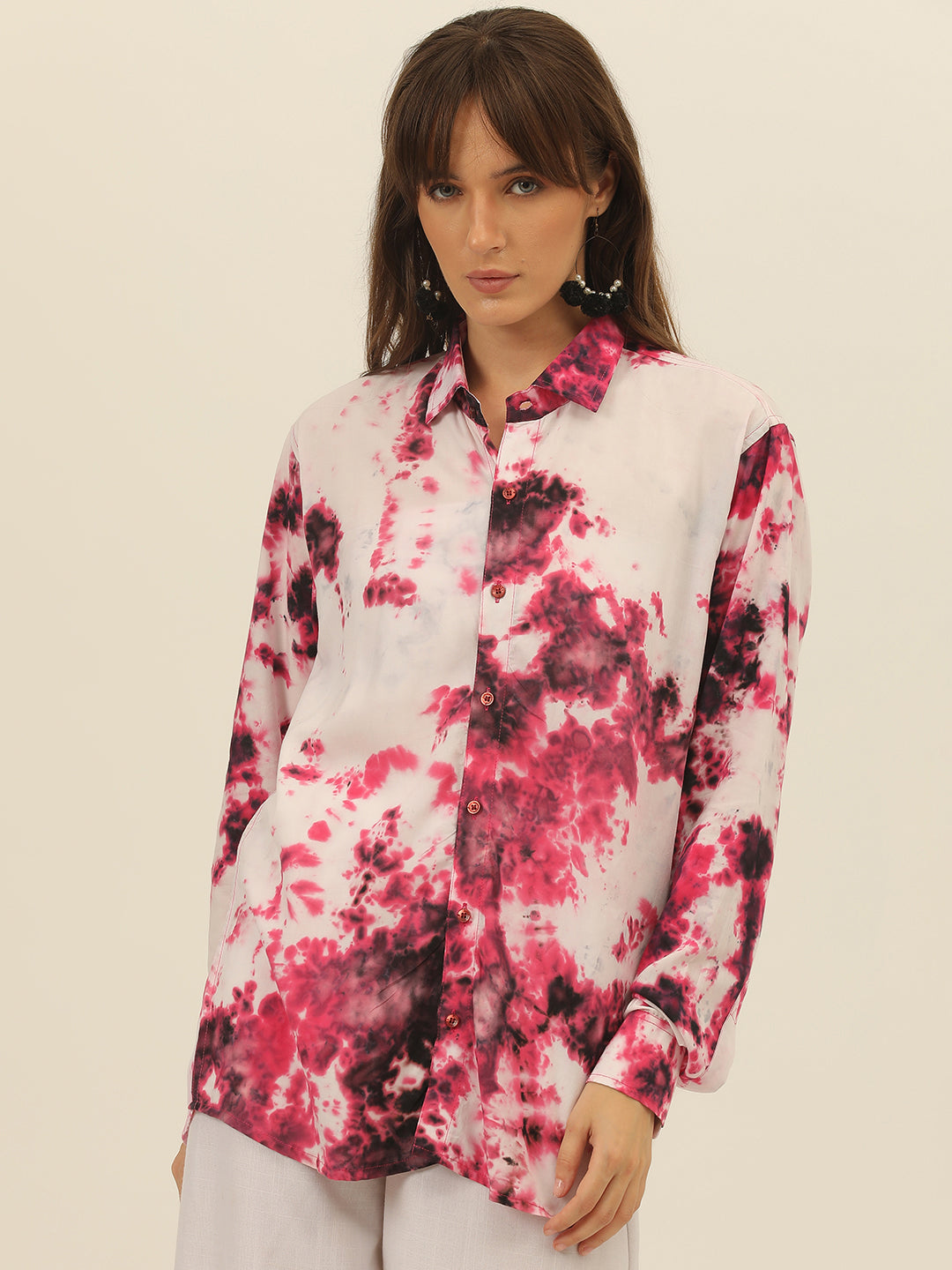 Sustainable Hand Tie Dye Women Shirt